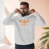 Three-Panel Fleece Hoodie
